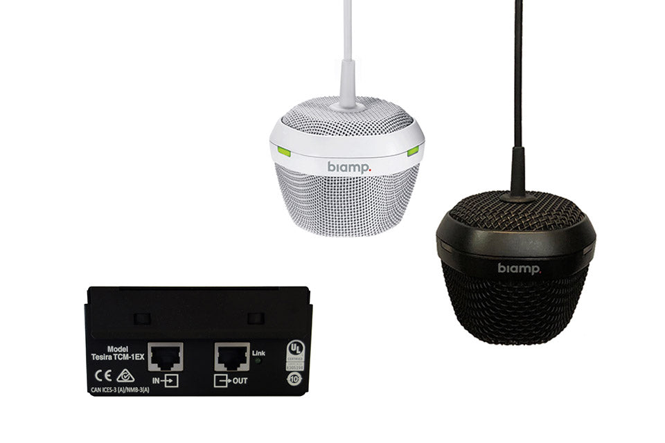 Biamp Parlé TCM-1EX Pendant ceiling microphone, expansion