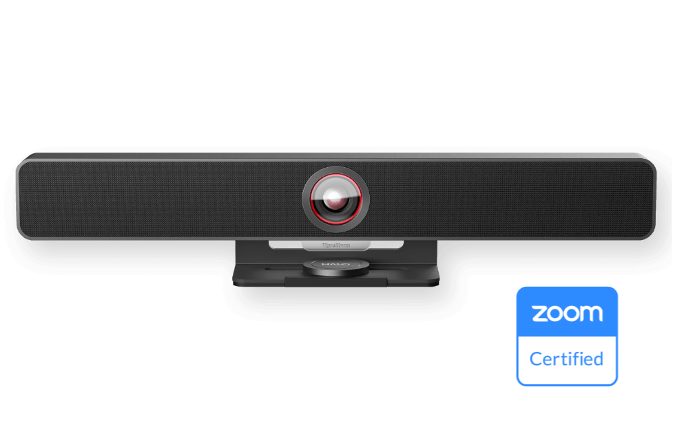 HALO VX10 v2 All-in-One Video Bar w/ 4K Camera, Mic Extension & Analog Audio Output