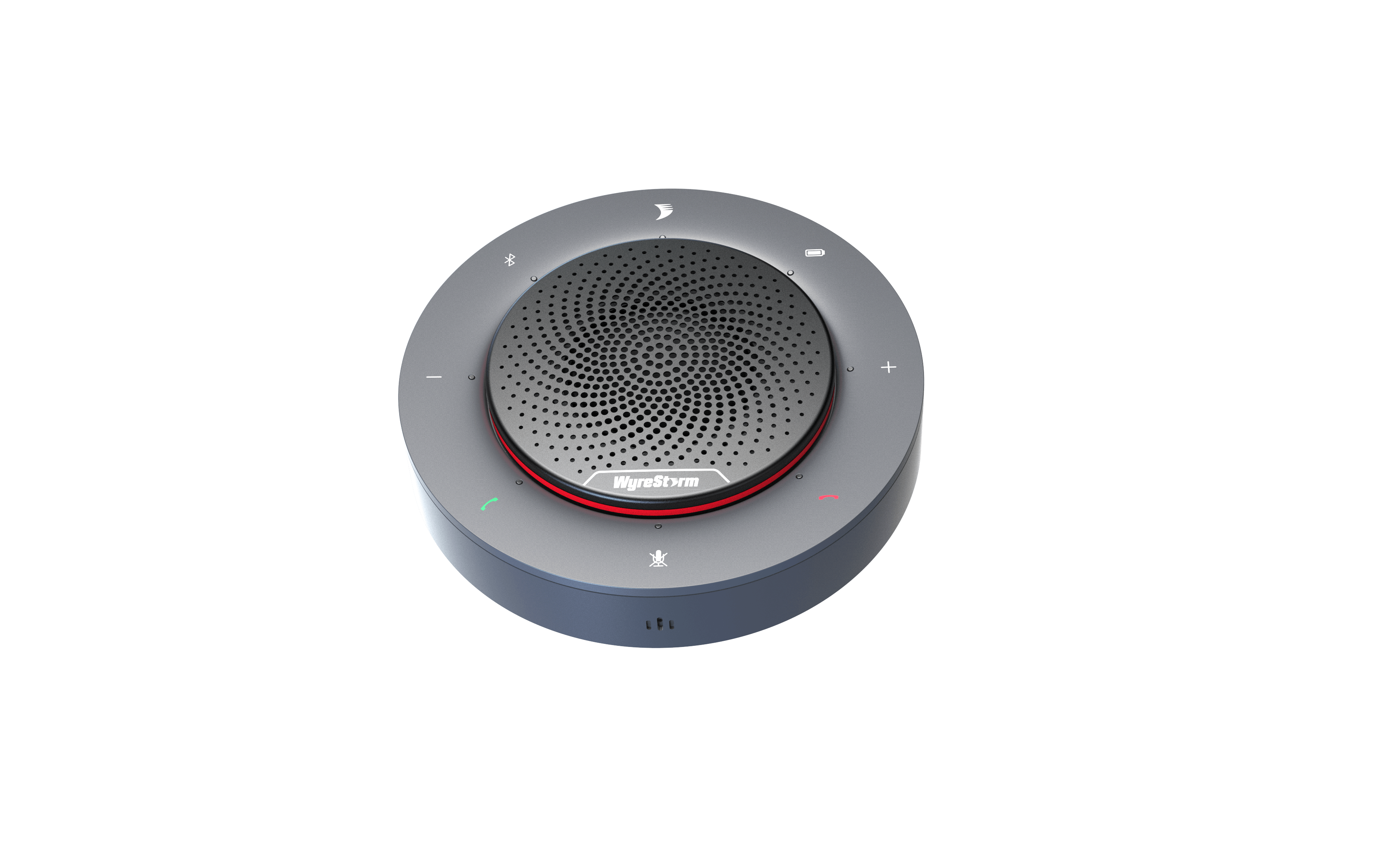 Plug and Play Portable USB and Bluetooth Conference Speakerphone